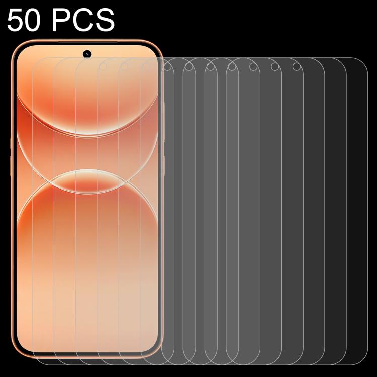 50 PCS/Pack 0.26mm 9H 2.5D Tempered Glass Film, For OPPO A7 Pro Max 5G, For OPPO K14x 5G, For OPPO K14 5G, For OPPO Find X9s Pro 5G, For OPPO K15 Pro+, For OPPO K15 Pro 5G, For OPPO Find X9s, For OPPO Find X9 Ultra, For OPPO A6t Pro 5G                 ...