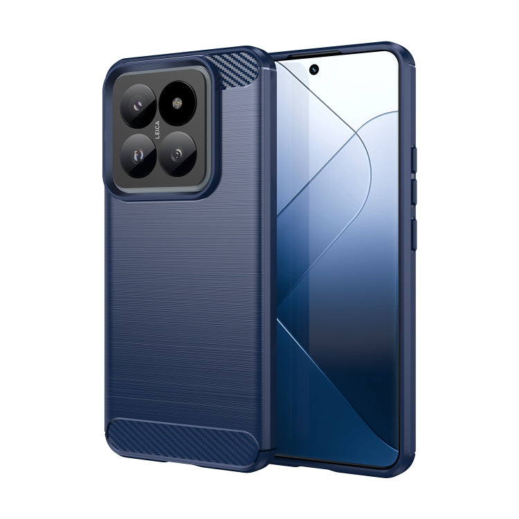 Brushed Texture Carbon Fiber TPU Phone Case, For Xiaomi Poco X6 Neo, For Xiaomi Redmi 13C 5G, For Xiaomi Redmi K70E, For Xiaomi Poco X6 Pro 5G, For Xiaomi Poco C65, For Xiaomi 14 Pro, For Xiaomi 14, For Xiaomi Redmi Note 13 5G