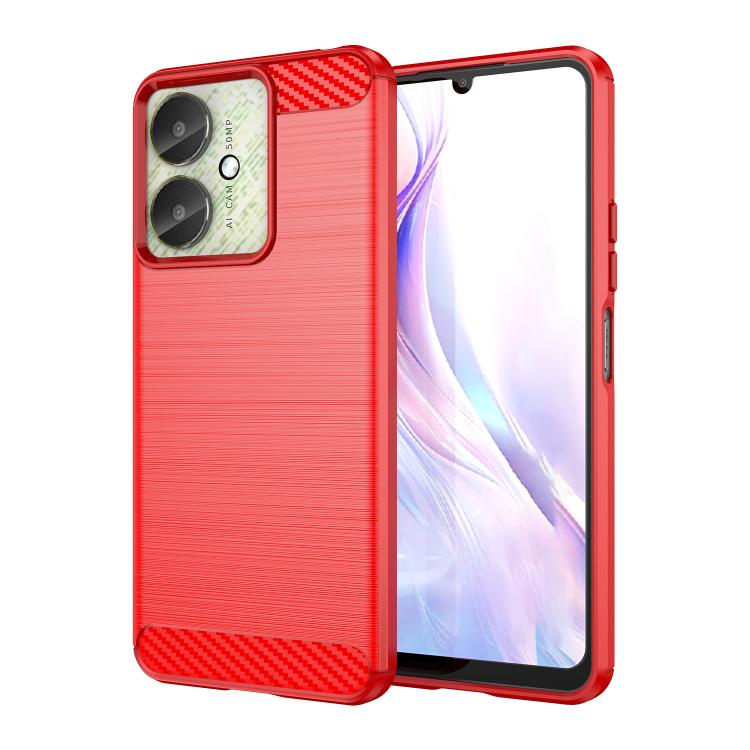 Brushed Texture Carbon Fiber TPU Phone Case, For Xiaomi Poco X6 Neo, For Xiaomi Redmi 13C 5G, For Xiaomi Redmi K70E, For Xiaomi Poco X6 Pro 5G, For Xiaomi Poco C65, For Xiaomi 14 Pro, For Xiaomi 14, For Xiaomi Redmi Note 13 5G