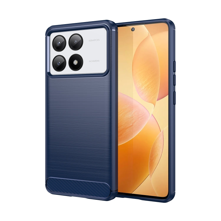 Brushed Texture Carbon Fiber TPU Phone Case, For Xiaomi Poco X6 Neo, For Xiaomi Redmi 13C 5G, For Xiaomi Redmi K70E, For Xiaomi Poco X6 Pro 5G, For Xiaomi Poco C65, For Xiaomi 14 Pro, For Xiaomi 14, For Xiaomi Redmi Note 13 5G