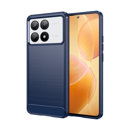 Brushed Texture Carbon Fiber TPU Phone Case, For Xiaomi Poco X6 Neo, For Xiaomi Redmi 13C 5G, For Xiaomi Redmi K70E, For Xiaomi Poco X6 Pro 5G, For Xiaomi Poco C65, For Xiaomi 14 Pro, For Xiaomi 14, For Xiaomi Redmi Note 13 5G