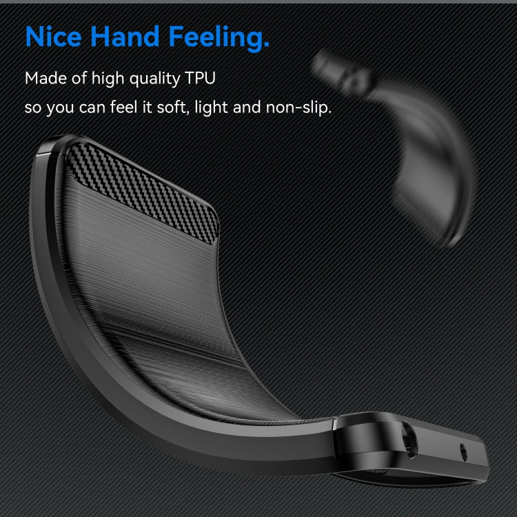 Brushed Texture Carbon Fiber TPU Phone Case, For Xiaomi Poco X6 Neo, For Xiaomi Redmi 13C 5G, For Xiaomi Redmi K70E, For Xiaomi Poco X6 Pro 5G, For Xiaomi Poco C65, For Xiaomi 14 Pro, For Xiaomi 14, For Xiaomi Redmi Note 13 5G