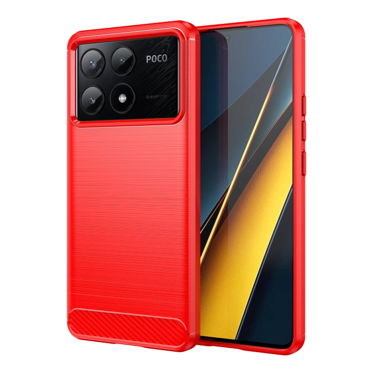 Brushed Texture Carbon Fiber TPU Phone Case, For Xiaomi Poco X6 Neo, For Xiaomi Redmi 13C 5G, For Xiaomi Redmi K70E, For Xiaomi Poco X6 Pro 5G, For Xiaomi Poco C65, For Xiaomi 14 Pro, For Xiaomi 14, For Xiaomi Redmi Note 13 5G