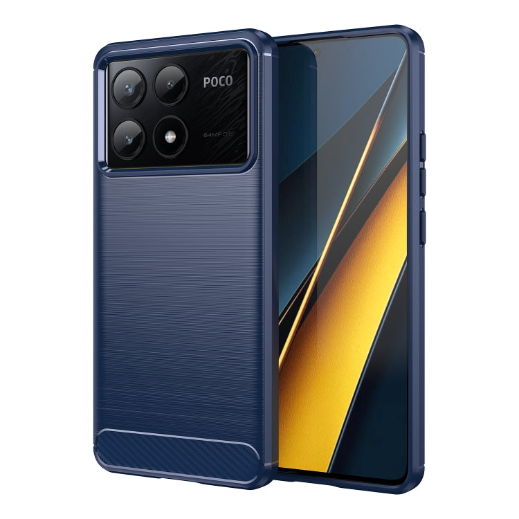 Brushed Texture Carbon Fiber TPU Phone Case, For Xiaomi Poco X6 Neo, For Xiaomi Redmi 13C 5G, For Xiaomi Redmi K70E, For Xiaomi Poco X6 Pro 5G, For Xiaomi Poco C65, For Xiaomi 14 Pro, For Xiaomi 14, For Xiaomi Redmi Note 13 5G