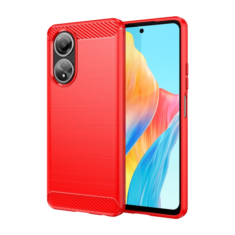 Carbon Fiber Brushed Texture TPU Phone Case, For OPPO A2 Pro, For OPPO A58 4G, For OPPO K11 5G, For OPPO Find X8 Pro