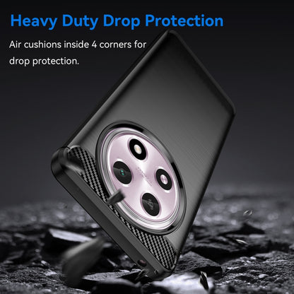 Carbon Fiber Brushed Texture TPU Phone Case, For OPPO A2 Pro, For OPPO A58 4G, For OPPO K11 5G, For OPPO Find X8 Pro