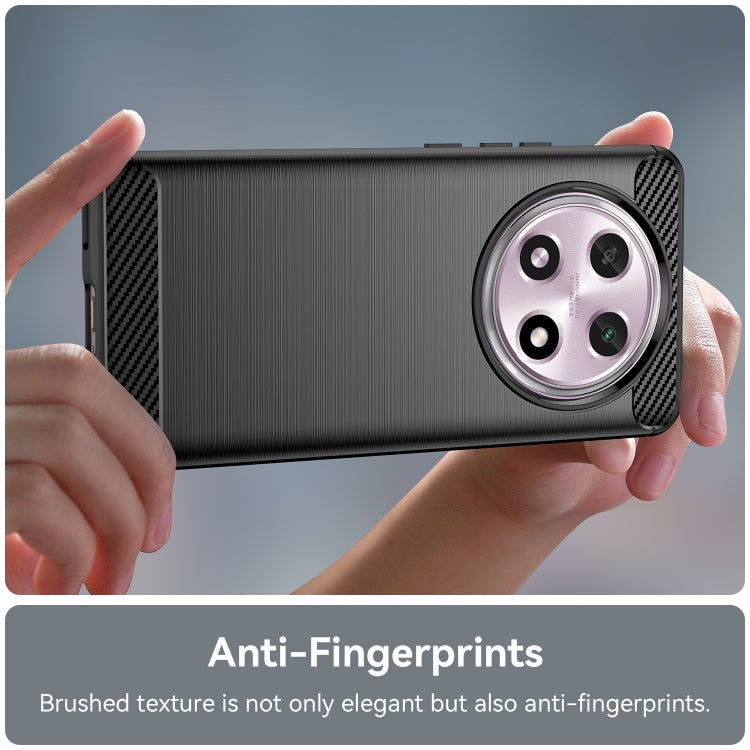 Carbon Fiber Brushed Texture TPU Phone Case, For OPPO A2 Pro, For OPPO A58 4G, For OPPO K11 5G, For OPPO Find X8 Pro