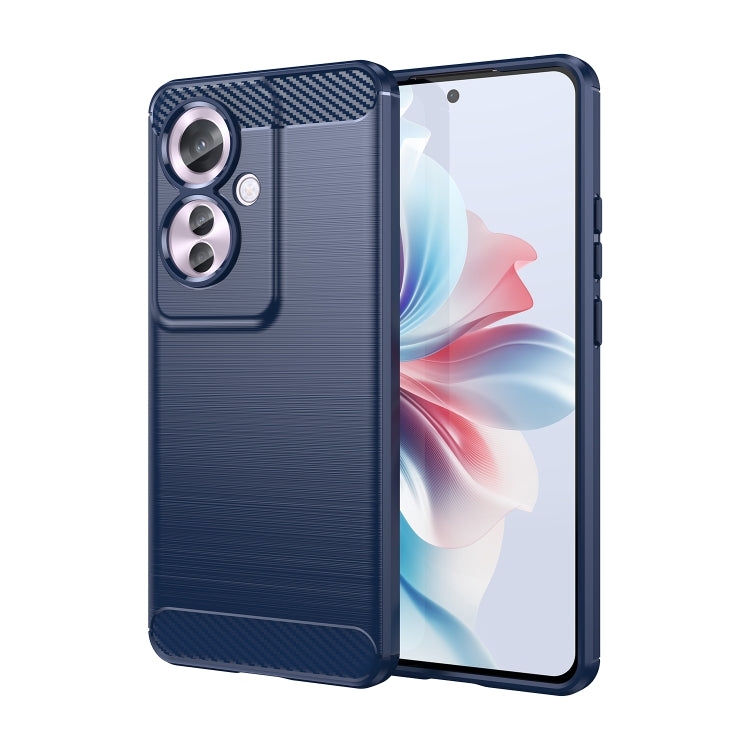 Carbon Fiber Brushed Texture TPU Phone Case, For OPPO A3 Pro India, For OPPO Reno12 Pro Global, For OPPO Reno12 Global, For OPPO A60, For OPPO K12 5G, For OPPO F25 Pro 5G, For OPPO Reno11 F 5G Global, For OPPO Reno11 Global