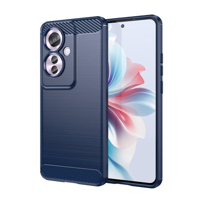 Carbon Fiber Brushed Texture TPU Phone Case, For OPPO A3 Pro India, For OPPO Reno12 Pro Global, For OPPO Reno12 Global, For OPPO A60, For OPPO K12 5G, For OPPO F25 Pro 5G, For OPPO Reno11 F 5G Global, For OPPO Reno11 Global