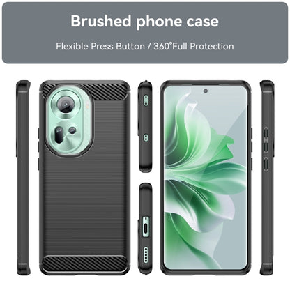 Carbon Fiber Brushed Texture TPU Phone Case