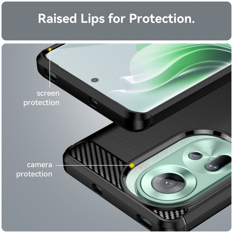 Carbon Fiber Brushed Texture TPU Phone Case