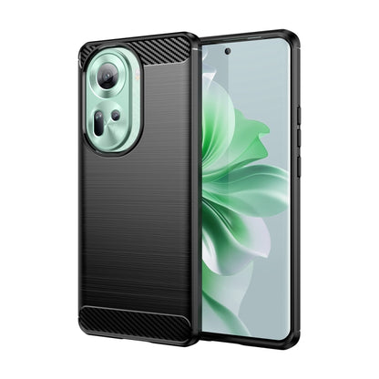Carbon Fiber Brushed Texture TPU Phone Case, For OPPO A3 Pro India, For OPPO Reno12 Pro Global, For OPPO Reno12 Global, For OPPO A60, For OPPO K12 5G, For OPPO F25 Pro 5G, For OPPO Reno11 F 5G Global, For OPPO Reno11 Global