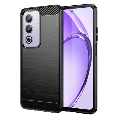 Carbon Fiber Brushed Texture TPU Phone Case, For OPPO A3 Pro India, For OPPO Reno12 Pro Global, For OPPO Reno12 Global, For OPPO A60, For OPPO K12 5G, For OPPO F25 Pro 5G, For OPPO Reno11 F 5G Global, For OPPO Reno11 Global