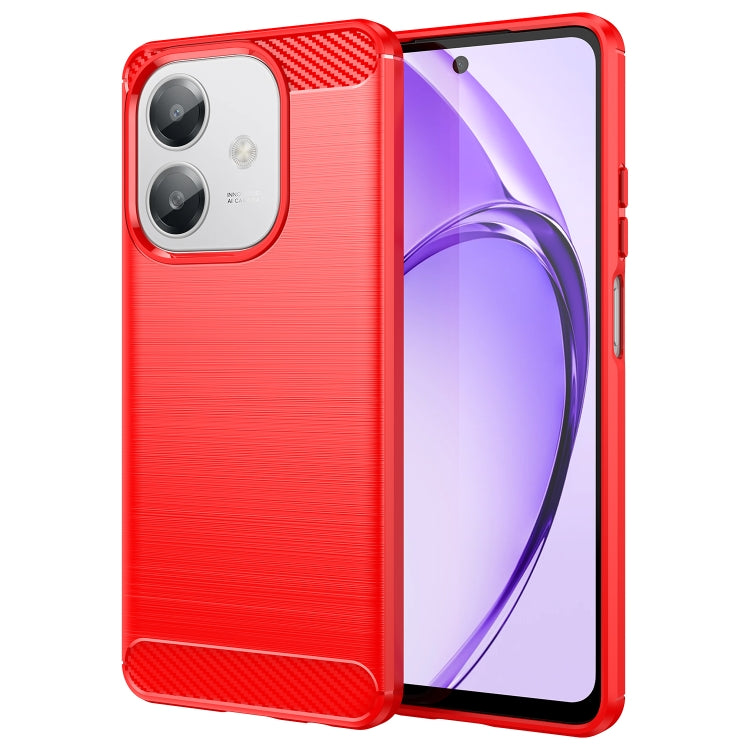 Carbon Fiber Brushed Texture TPU Phone Case, For OPPO A3x 5G India, For OPPO A3 Energy, For OPPO Reno12 F 4G, For OPPO Reno12 F 5G, For OPPO A3 Pro India, For OPPO Reno12 Pro Global, For OPPO Reno12 Global, For OPPO A60