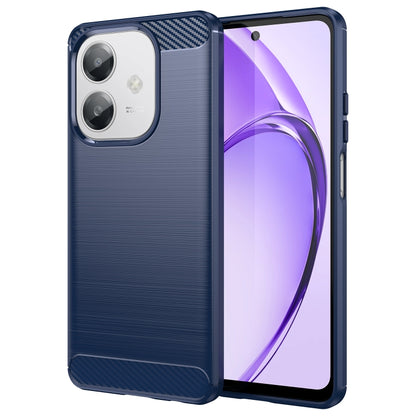 Carbon Fiber Brushed Texture TPU Phone Case, For OPPO A3x 5G India, For OPPO A3 Energy, For OPPO Reno12 F 4G, For OPPO Reno12 F 5G, For OPPO A3 Pro India, For OPPO Reno12 Pro Global, For OPPO Reno12 Global, For OPPO A60