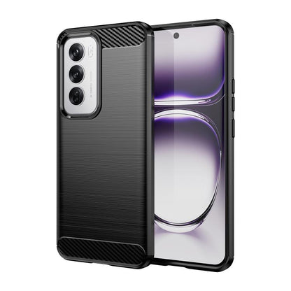 Carbon Fiber Brushed Texture TPU Phone Case, For OPPO A3 Pro India, For OPPO Reno12 Pro Global, For OPPO Reno12 Global, For OPPO A60, For OPPO K12 5G, For OPPO F25 Pro 5G, For OPPO Reno11 F 5G Global, For OPPO Reno11 Global