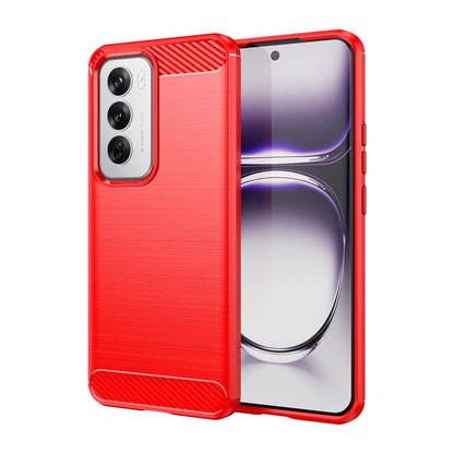 Carbon Fiber Brushed Texture TPU Phone Case, For OPPO A3 Pro India, For OPPO Reno12 Pro Global, For OPPO Reno12 Global, For OPPO A60, For OPPO K12 5G, For OPPO F25 Pro 5G, For OPPO Reno11 F 5G Global, For OPPO Reno11 Global