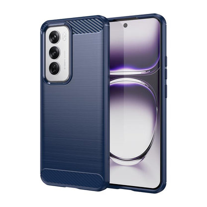 Carbon Fiber Brushed Texture TPU Phone Case, For OPPO A3 Pro India, For OPPO Reno12 Pro Global, For OPPO Reno12 Global, For OPPO A60, For OPPO K12 5G, For OPPO F25 Pro 5G, For OPPO Reno11 F 5G Global, For OPPO Reno11 Global