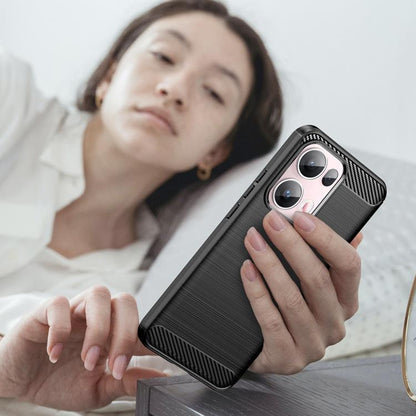Carbon Fiber Brushed Texture TPU Phone Case, For OPPO Reno13 Pro Global, For OPPO Reno13 Global, For OPPO Reno13 F 5G, For OPPO Find X8, For OPPO A3x 5G India, For OPPO A3 Energy, For OPPO Reno12 F 4G, For OPPO Reno12 F 5G