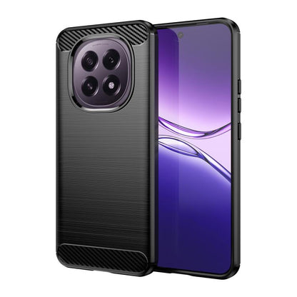 Carbon Fiber Brushed Texture TPU Phone Case, For OPPO A5 4G Global, For OPPO A5 5G Global, For OPPO Reno14 Pro Global, For OPPO Reno14 Global, For OPPO A5 Energy 5G, For OPPO A5 Pro 4G, For OPPO F29 5G, For OPPO A5 Pro 5G Global