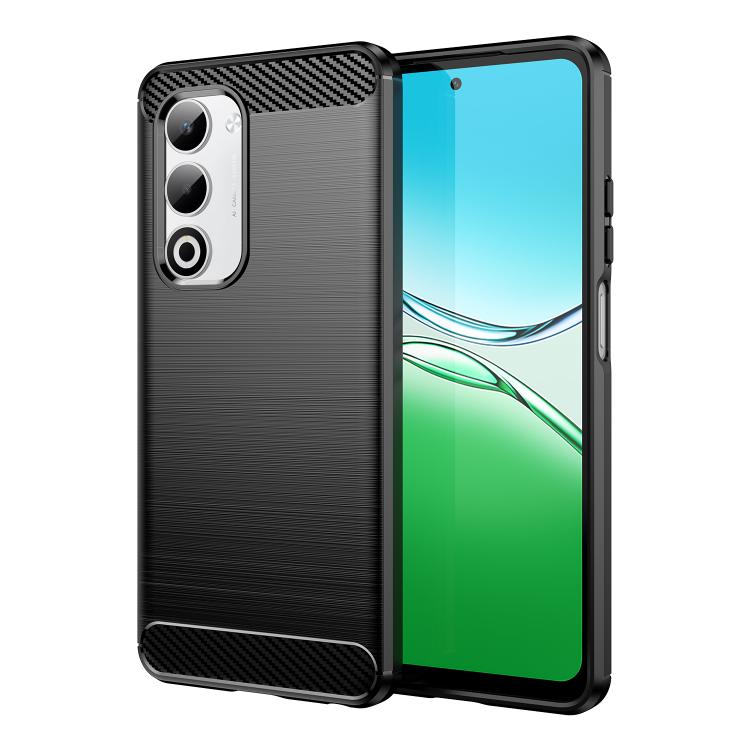 Carbon Fiber Brushed Texture TPU Phone Case, For OPPO A5 4G Global, For OPPO A5 5G Global, For OPPO Reno14 Pro Global, For OPPO Reno14 Global, For OPPO A5 Energy 5G, For OPPO A5 Pro 4G, For OPPO F29 5G, For OPPO A5 Pro 5G Global