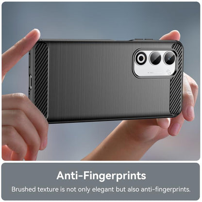 Carbon Fiber Brushed Texture TPU Phone Case, For OPPO A5 4G Global, For OPPO A5 5G Global, For OPPO Reno14 Pro Global, For OPPO Reno14 Global, For OPPO A5 Energy 5G, For OPPO A5 Pro 4G, For OPPO F29 5G, For OPPO A5 Pro 5G Global