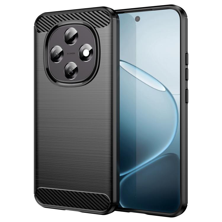 Carbon Fiber Brushed Texture TPU Phone Case, For OPPO A6 5G, For OPPO A6 Pro 5G Global, For OPPO F31 Pro 5G, For OPPO F31 5G, For OPPO A5 4G Global, For OPPO A5 5G Global, For OPPO Reno14 Pro Global, For OPPO Reno14 Global