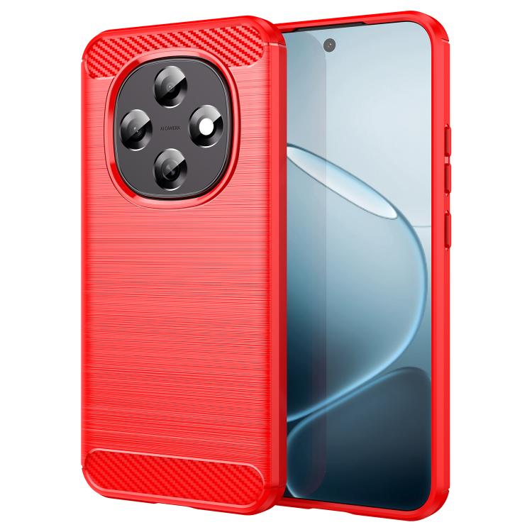 Carbon Fiber Brushed Texture TPU Phone Case, For OPPO A6 5G, For OPPO A6 Pro 5G Global, For OPPO F31 Pro 5G, For OPPO F31 5G, For OPPO A5 4G Global, For OPPO A5 5G Global, For OPPO Reno14 Pro Global, For OPPO Reno14 Global
