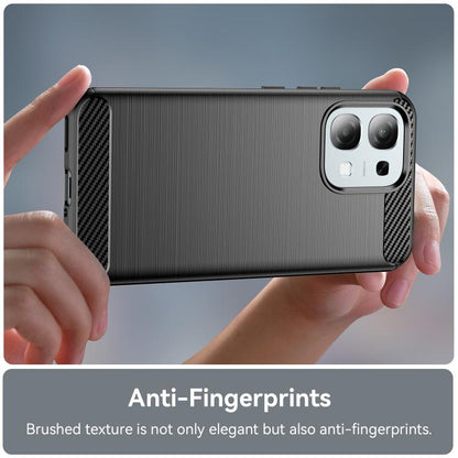 Carbon Fiber Brushed Texture TPU Phone Case, For OPPO A6 5G, For OPPO A6 Pro 5G Global, For OPPO F31 Pro 5G, For OPPO F31 5G, For OPPO A5 4G Global, For OPPO A5 5G Global, For OPPO Reno14 Pro Global, For OPPO Reno14 Global