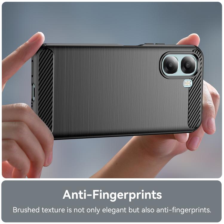 Carbon Fiber Brushed Texture TPU Phone Case, For OPPO A6x 4G, For OPPO A6x 5G, For OPPO Reno15 Pro 5G Global, For OPPO Reno15 5G Global, For OPPO A6 5G, For OPPO A6 Pro 5G Global, For OPPO F31 Pro 5G, For OPPO F31 5G