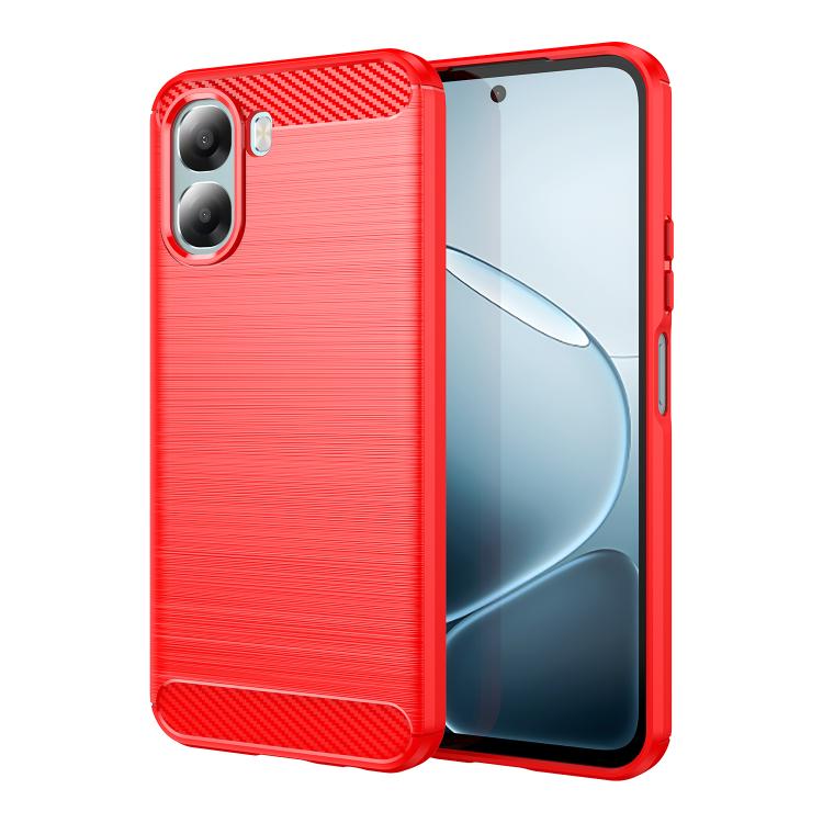 Carbon Fiber Brushed Texture TPU Phone Case, For OPPO A6x 4G, For OPPO A6x 5G, For OPPO Reno15 Pro 5G Global, For OPPO Reno15 5G Global, For OPPO A6 5G, For OPPO A6 Pro 5G Global, For OPPO F31 Pro 5G, For OPPO F31 5G