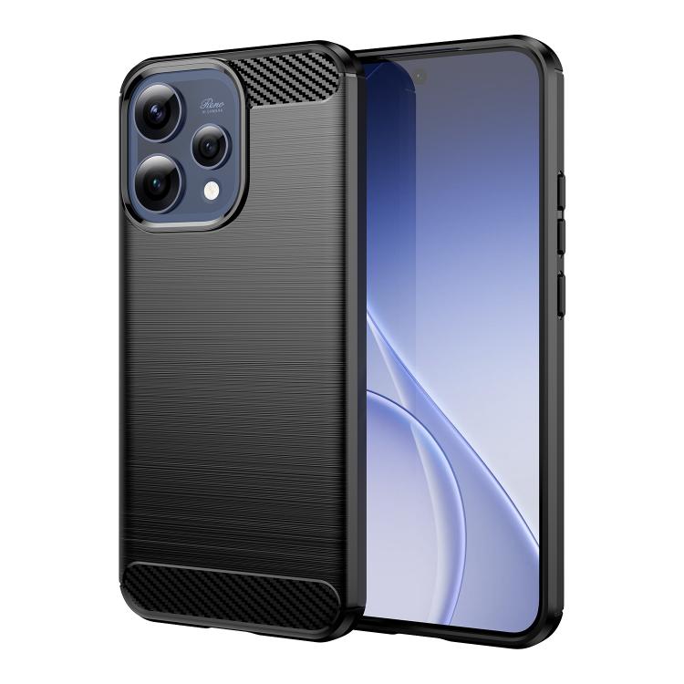 Carbon Fiber Brushed Texture TPU Phone Case, For OPPO A6x 4G, For OPPO A6x 5G, For OPPO Reno15 Pro 5G Global, For OPPO Reno15 5G Global, For OPPO A6 5G, For OPPO A6 Pro 5G Global, For OPPO F31 Pro 5G, For OPPO F31 5G