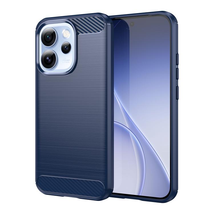 Carbon Fiber Brushed Texture TPU Phone Case, For OPPO Reno16 FS 5G, For OPPO Reno16 F 5G, For OPPO Reno16 Pro 5G Global, For OPPO Reno16 5G Global, For OPPO Reno15 Pro Mini 5G, For OPPO Reno15 F 5G, For OPPO Reno15 FS 5G, For OPPO Reno 15C 5G