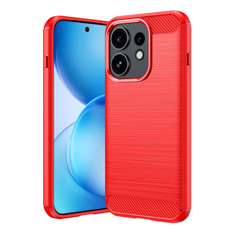 Carbon Fiber Brushed Texture TPU Phone Case, For OPPO Reno16 FS 5G, For OPPO Reno16 F 5G, For OPPO Reno16 Pro 5G Global, For OPPO Reno16 5G Global, For OPPO Reno15 Pro Mini 5G, For OPPO Reno15 F 5G, For OPPO Reno15 FS 5G, For OPPO Reno 15C 5G