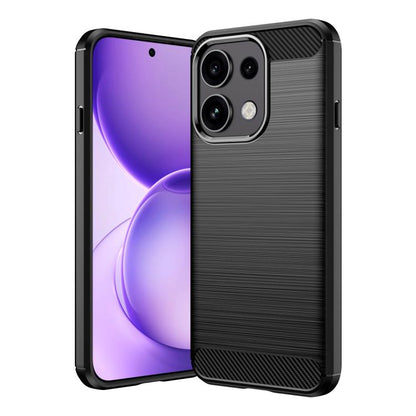 Carbon Fiber Brushed Texture TPU Phone Case, For OPPO Reno16 FS 5G, For OPPO Reno16 F 5G, For OPPO Reno16 Pro 5G Global, For OPPO Reno16 5G Global, For OPPO Reno15 Pro Mini 5G, For OPPO Reno15 F 5G, For OPPO Reno15 FS 5G, For OPPO Reno 15C 5G