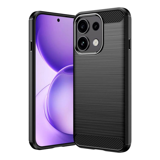 Carbon Fiber Brushed Texture TPU Phone Case, For OPPO Reno16 FS 5G, For OPPO Reno16 F 5G, For OPPO Reno16 Pro 5G Global, For OPPO Reno16 5G Global, For OPPO Reno15 Pro Mini 5G, For OPPO Reno15 F 5G, For OPPO Reno15 FS 5G, For OPPO Reno 15C 5G