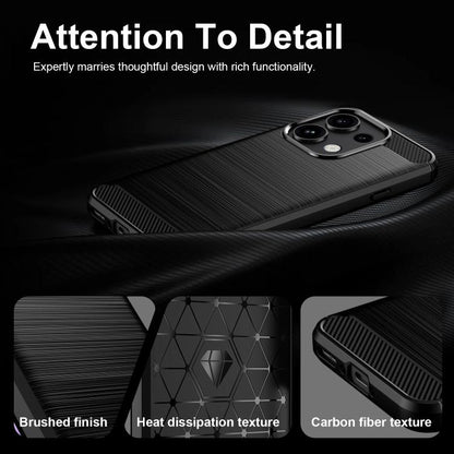 Carbon Fiber Brushed Texture TPU Phone Case, For OPPO Reno16 FS 5G, For OPPO Reno16 F 5G, For OPPO Reno16 Pro 5G Global, For OPPO Reno16 5G Global, For OPPO Reno15 Pro Mini 5G, For OPPO Reno15 F 5G, For OPPO Reno15 FS 5G, For OPPO Reno 15C 5G