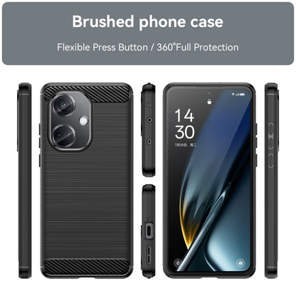 Carbon Fiber Brushed Texture TPU Phone Case