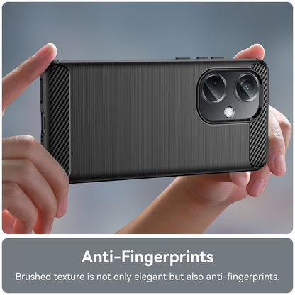 Carbon Fiber Brushed Texture TPU Phone Case