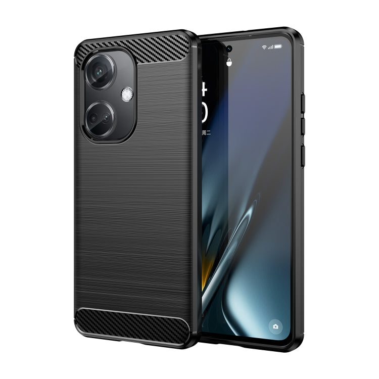 Carbon Fiber Brushed Texture TPU Phone Case, For OnePlus 13, For OnePlus Nord 4, For OnePlus 12, For OnePlus Nord CE3 5G