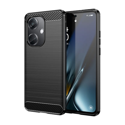 Carbon Fiber Brushed Texture TPU Phone Case, For OnePlus 13, For OnePlus Nord 4, For OnePlus 12, For OnePlus Nord CE3 5G