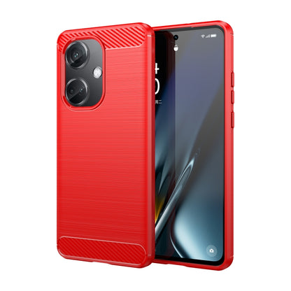 Carbon Fiber Brushed Texture TPU Phone Case, For OnePlus 13, For OnePlus Nord 4, For OnePlus 12, For OnePlus Nord CE3 5G