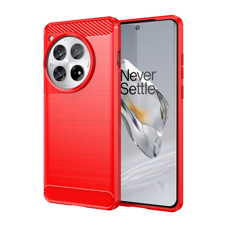Carbon Fiber Brushed Texture TPU Phone Case, For OnePlus 13, For OnePlus Nord 4, For OnePlus 12, For OnePlus Nord CE3 5G