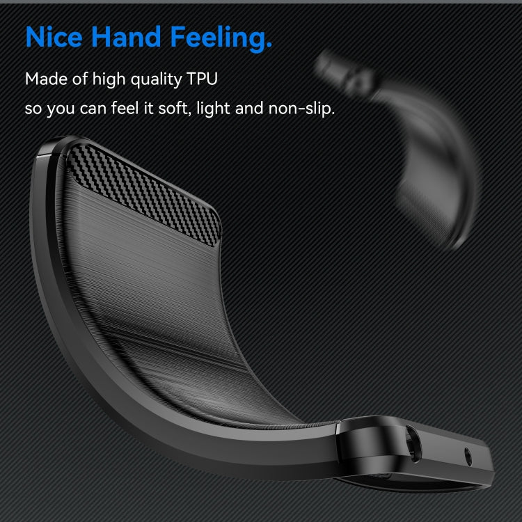 Carbon Fiber Brushed Texture TPU Phone Case, For OnePlus Nord 4, For OnePlus 12, For OnePlus Nord CE3 5G