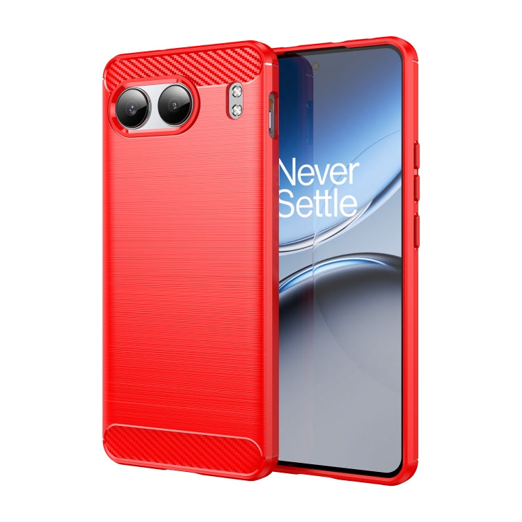 Carbon Fiber Brushed Texture TPU Phone Case, For OnePlus 13, For OnePlus Nord 4, For OnePlus 12, For OnePlus Nord CE3 5G
