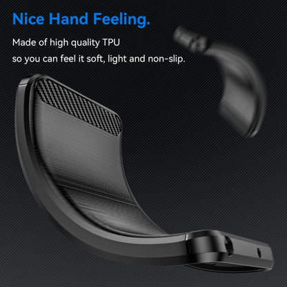 Carbon Fiber Brushed Texture TPU Phone Case, For OnePlus 13, For OnePlus Nord 4, For OnePlus 12, For OnePlus Nord CE3 5G