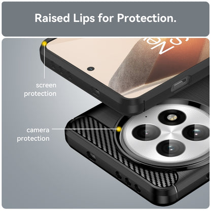 Carbon Fiber Brushed Texture TPU Phone Case, For OnePlus 13, For OnePlus Nord 4, For OnePlus 12, For OnePlus Nord CE3 5G