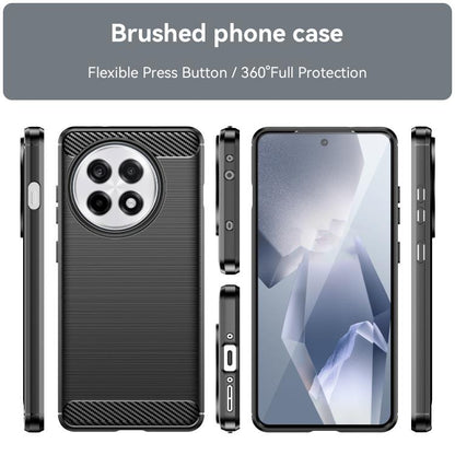 Carbon Fiber Brushed Texture TPU Phone Case