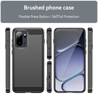 Carbon Fiber Brushed Texture TPU Phone Case, For OnePlus Ace 6 5G, For OnePlus 15, For OnePlus Nord 5 5G, For OnePlus Ace 5 Ultra, For OnePlus Ace 5 Racing, For OnePlus 13s, For OnePlus 13T, For OnePlus Nord CE5 5G