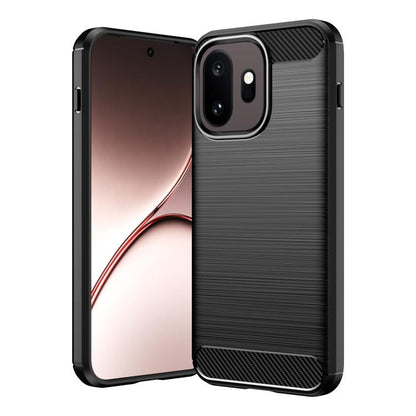 Carbon Fiber Brushed Texture TPU Phone Case, For OnePlus Nord 6 5G, For OnePlus 15T, For OnePlus Turbo 6V, For OnePlus Turbo 6, For OnePlus Ace 6 5G, For OnePlus 15, For OnePlus Nord 5 5G, For OnePlus Ace 5 Ultra